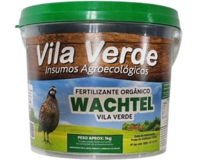 Fertilizante Orgânico Wachtel Vila Verde Oficial - Embalagem do produto